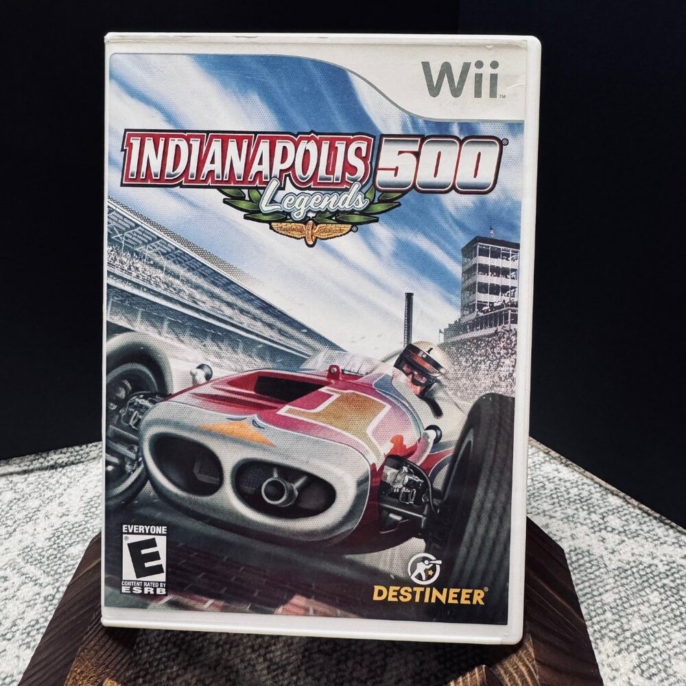 Indianapolis 500 Legends (Nintendo Wii, 2007)- CIB